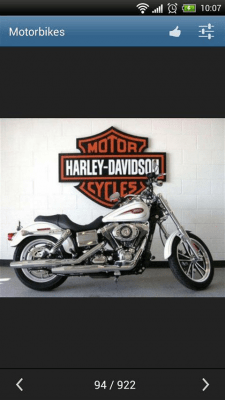 Capture d'écran de l'application Motos - #4