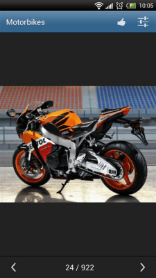 Capture d'écran de l'application Motos - #7