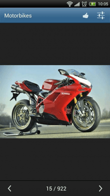 Capture d'écran de l'application Motos - #8