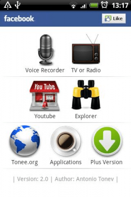 Capture d'écran de l'application Voice Widget - #1