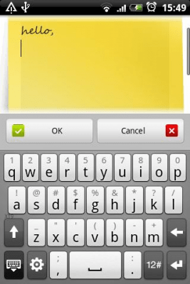 Capture d'écran de l'application Organisateur - #3