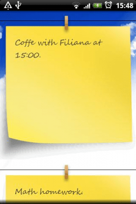 Capture d'écran de l'application Organisateur - #5