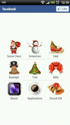 Capture d'écran de l'application Noël - #2