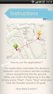 Capture d'écran de l'application Lightning Meter - #2