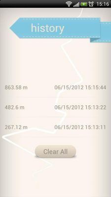 Capture d'écran de l'application Lightning Meter - #3