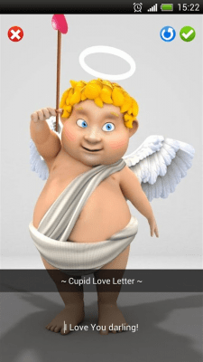Capture d'écran de l'application Cupid Love Letters - #2