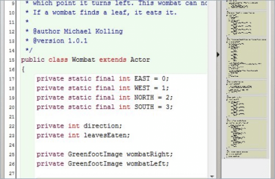 Capture d'écran de l'application Greenfoot - #3