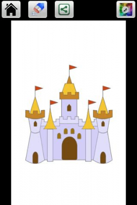Capture d'écran de l'application Castle Draw Color - #2