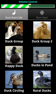 Capture d'écran de l'application Duck Hunting Calls - #1