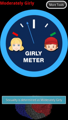 Capture d'écran de l'application Girly Meter - #2