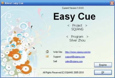 Capture d'écran de l'application Easy Cue Editor - #1