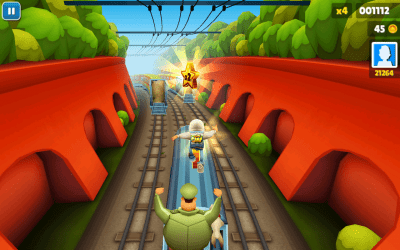 Capture d'écran de l'application Subway Surfers - #1