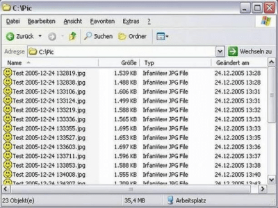 Capture d'écran de l'application RenameJPG - #3