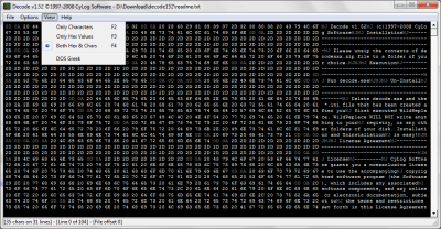 Capture d'écran de l'application Decode - #1