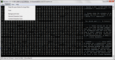 Capture d'écran de l'application Decode - #3