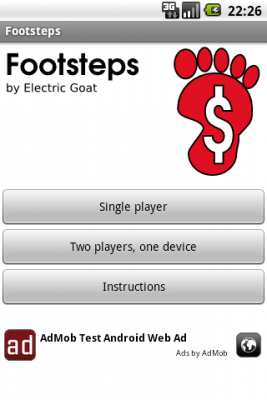 Capture d'écran de l'application Footsteps - #2