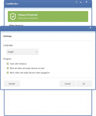 Capture d'écran de l'application CamBlocker - #3