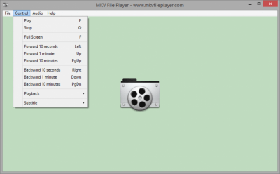 Capture d'écran de l'application MKV File Player - #2
