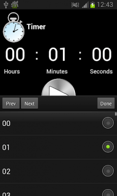 Capture d'écran de l'application countdown timer - #1