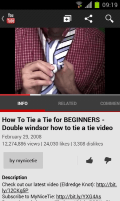 Capture d'écran de l'application how to tie a tie - #4