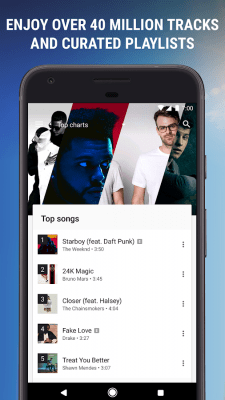 Capture d'écran de l'application Google Play Music - #3