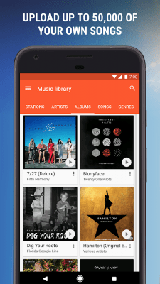Capture d'écran de l'application Google Play Music - #5