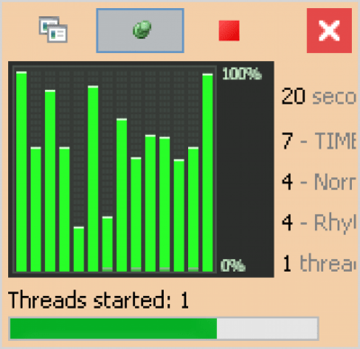 Capture d'écran de l'application Stress Processor - #1