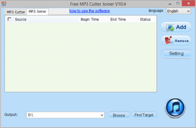 Capture d'écran de l'application Free MP3 Cutter Joiner - #2