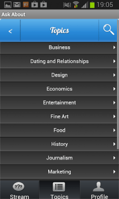 Capture d'écran de l'application Ask A Question - #3