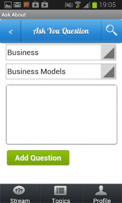 Capture d'écran de l'application Ask A Question - #5