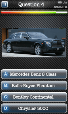 Capture d'écran de l'application Auto Quiz - #4