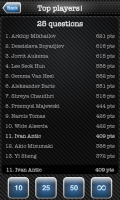 Capture d'écran de l'application Auto Quiz - #6