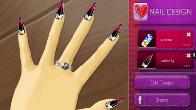 Capture d'écran de l'application Design d'ongles - Le jeu - #2