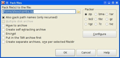 Capture d'écran de l'application Double Commander Portable - #3