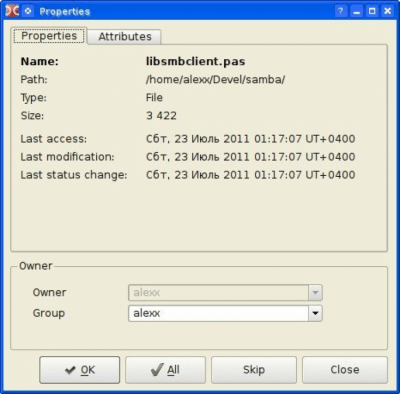 Capture d'écran de l'application Double Commander Portable - #4