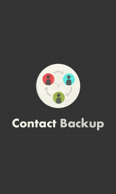 Capture d'écran de l'application Contact Backup - #3
