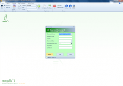 Capture d'écran de l'application Mangofile - #3
