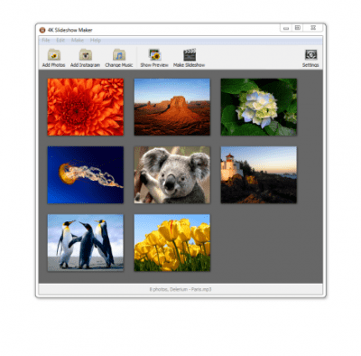 Capture d'écran de l'application 4K Slideshow Maker - #2