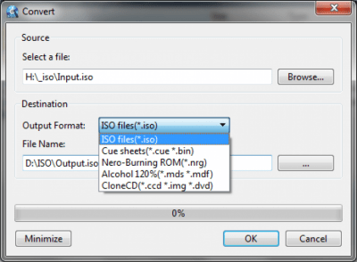 Capture d'écran de l'application WinISO - #3