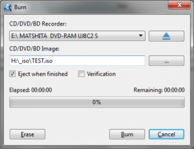 Capture d'écran de l'application WinISO - #4
