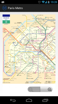 Capture d'écran de l'application Paris Metro MAP - #2