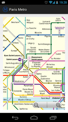 Capture d'écran de l'application Paris Metro MAP - #3