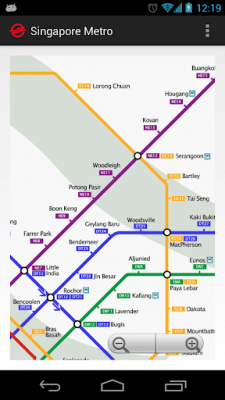 Capture d'écran de l'application Singapore Metro - #1