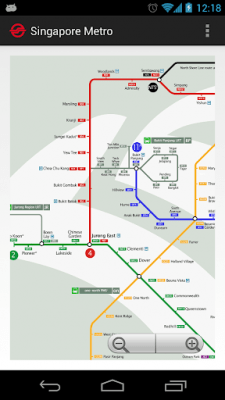 Capture d'écran de l'application Singapore Metro - #2