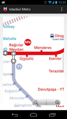 Capture d'écran de l'application Istanbul Metro - #4