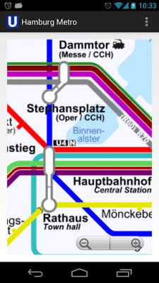 Capture d'écran de l'application Hamburg Metro MAP - #3