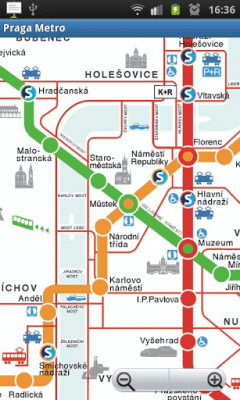 Capture d'écran de l'application Praga Metro - #2