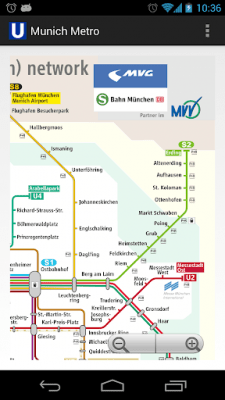 Capture d'écran de l'application Munich Metro MAP - #1