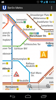 Capture d'écran de l'application Berlin Metro MAP - #1