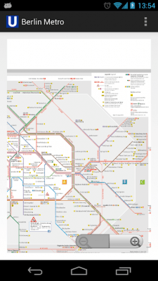 Capture d'écran de l'application Berlin Metro MAP - #3